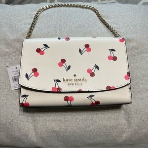 NWT Kate Spade Carson Dancing Cherry Purse